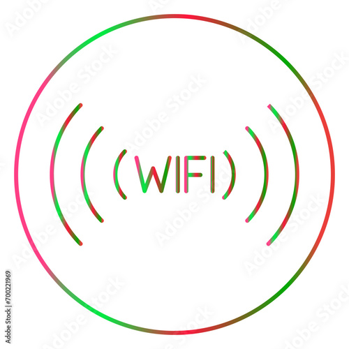 wifi gradien icon