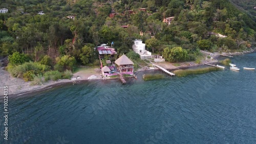 Atitlan is the biggest lake in Guatemala. The cities around the lake are best accessible by water taxi. Encircled by 5 Volcanos, Atitlan is a very great tourist attraction in Latin-America. 