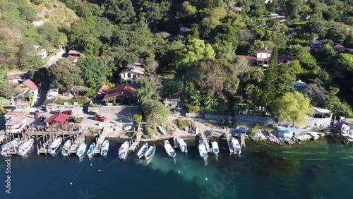 Atitlan is the biggest lake in Guatemala. The cities around the lake are best accessible by water taxi. Encircled by 5 Volcanos, Atitlan is a very great tourist attraction in Latin-America. 