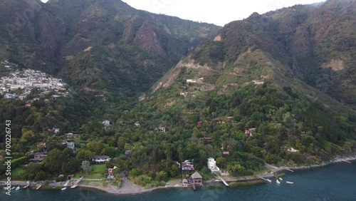 Atitlan is the biggest lake in Guatemala. The cities around the lake are best accessible by water taxi. Encircled by 5 Volcanos, Atitlan is a very great tourist attraction in Latin-America. 