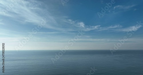 Wallpaper Mural Aerial footage of blue sky and sea landscape Torontodigital.ca