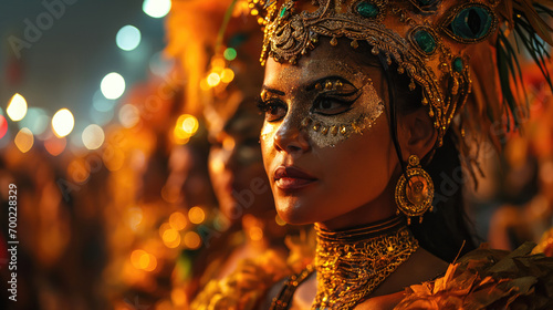 Woman at Carnival, Brazil, Fantasy