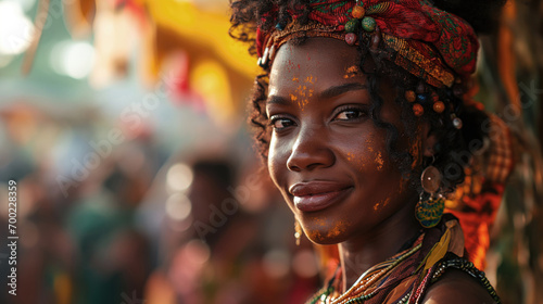 Woman at Carnival, Brazil, Fantasy