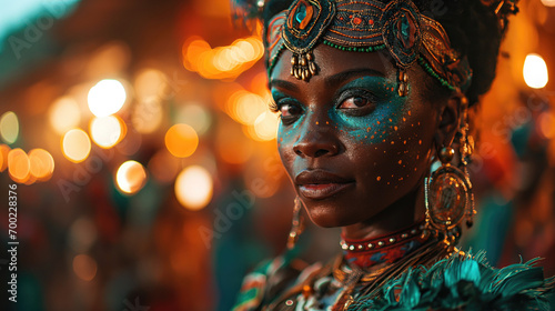 Woman at Carnival, Brazil, Fantasy © CreatieveART