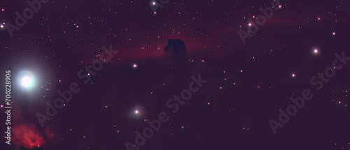 Horse head nebula astro photography 