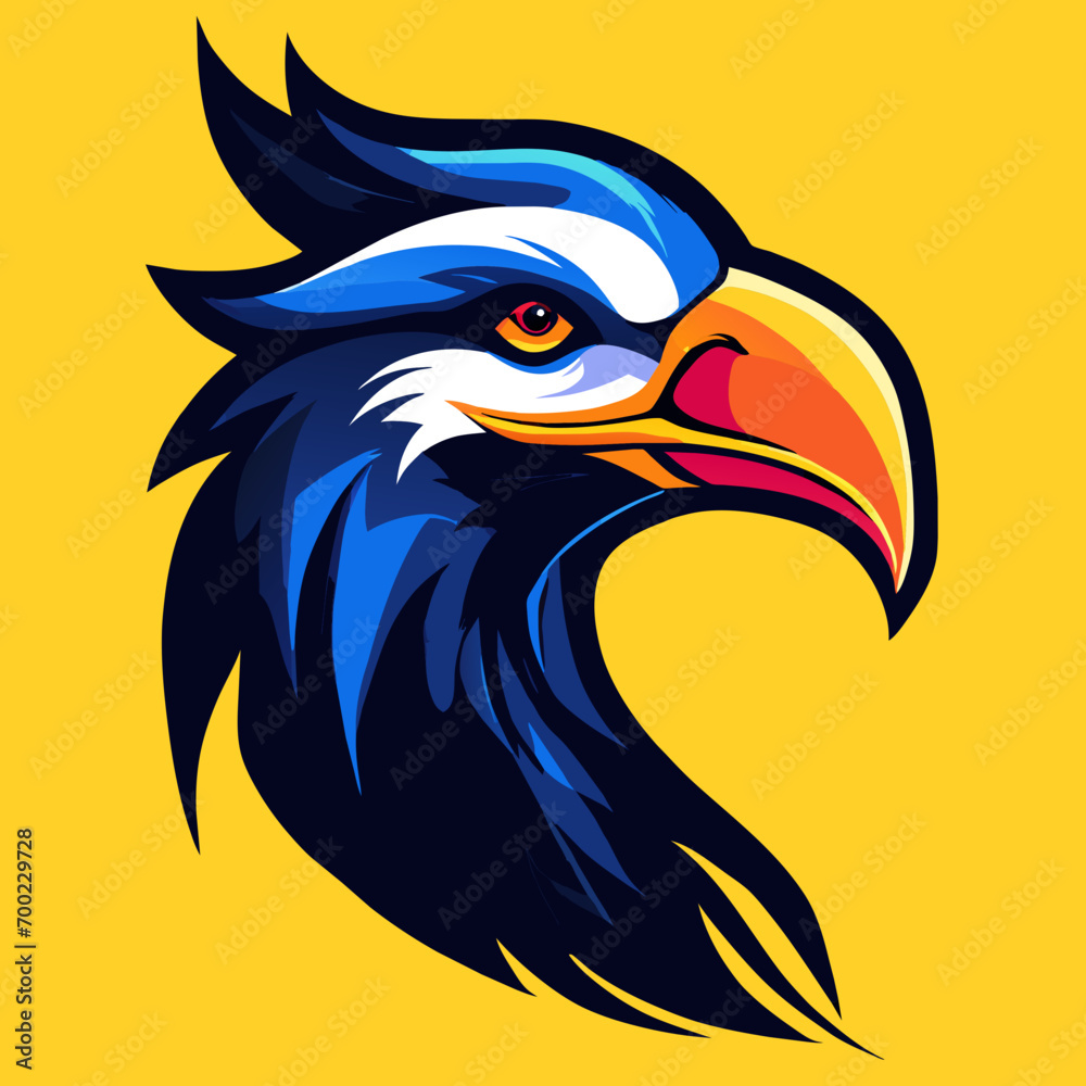 Bird Head Logo unique Creative Design Bird Head Logo unique Creative Design