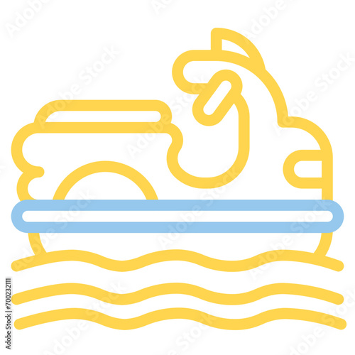  jet ski, water sport, sea transport, sea scooter, vehicle, transportation Outline Icon