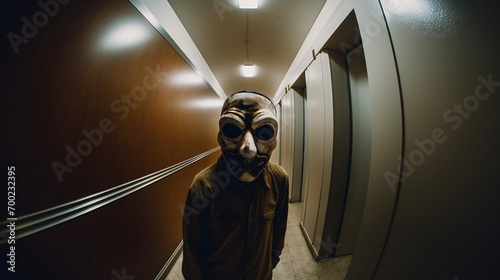 masked man photo