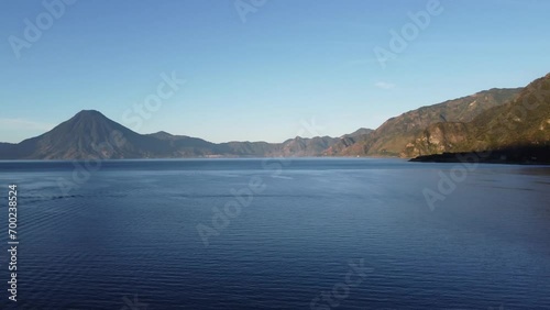 Wallpaper Mural Atitlan is the biggest lake in Guatemala. The cities around the lake are best accessible by water taxi. Encircled by 5 Volcanos, Atitlan is a very great tourist attraction in Latin-America.  Torontodigital.ca