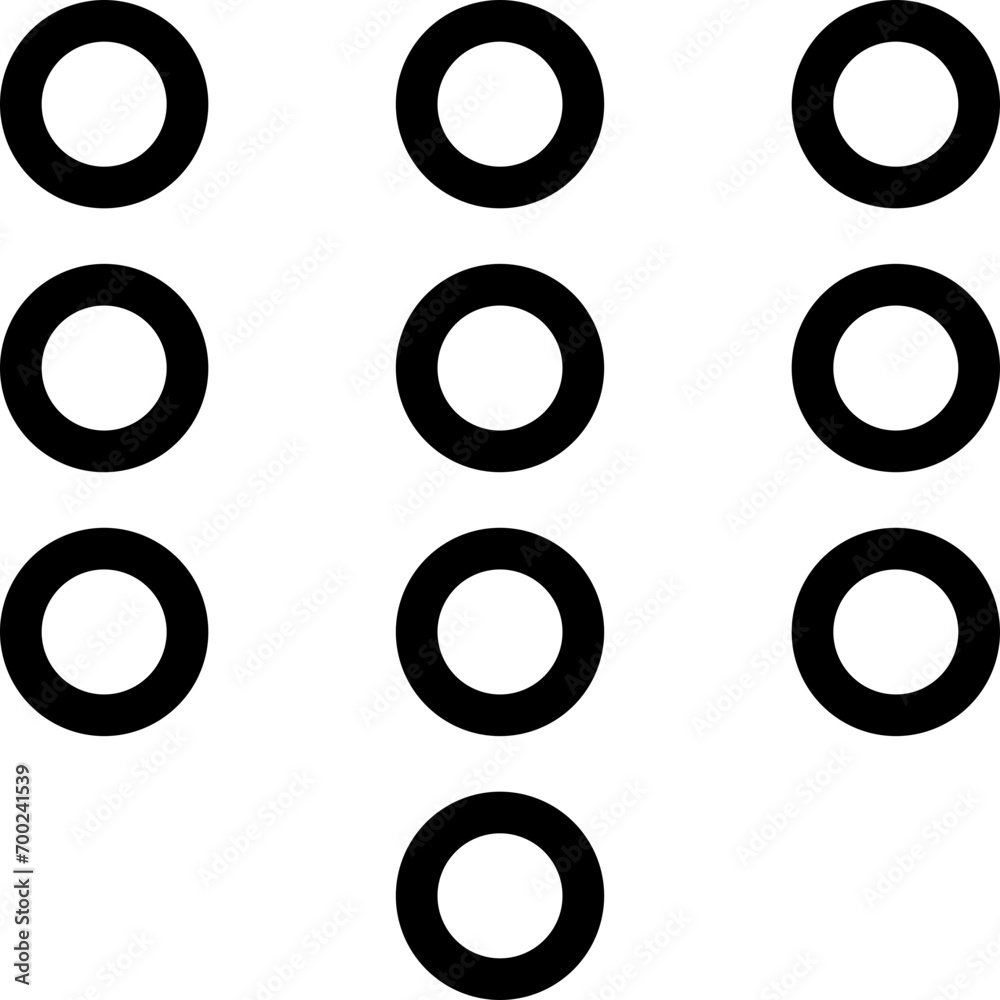 Mobile passcode icon in outline. Simple smartphone numeric keyboard vector illustration — pixel-perfect icon. Mobile passcode icon in outline. Simple smartphone numeric keyboard vector illustration — pixel-perfect icon.