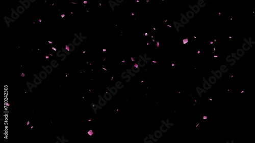 Cherrry blossam falling background for the concept of affectionate passion couples marriage anniversary backdrop. Romantic glittering petals bg for Valentine married couple photo