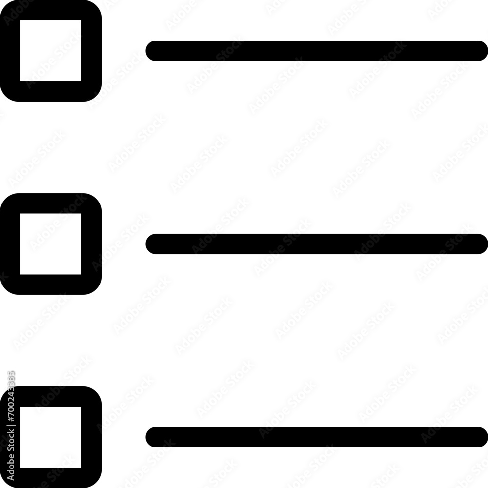 Checkbox icon in outline style. Simple option vector illustration — pixel-perfect icon. Checkbox icon in outline style. Simple option vector illustration — pixel-perfect icon.