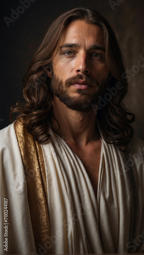 Realistic Portrait of Jesus Christ