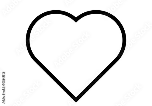 Icono negro de corazón y salud cardiaca.