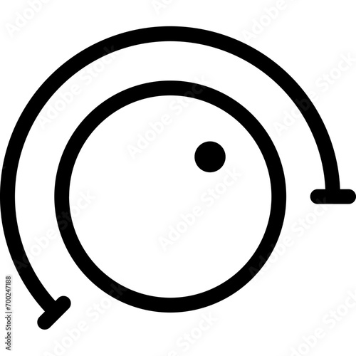 Dial high icon in outline style. Simple volume slider vector illustration — pixel-perfect icon.