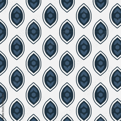 Hand drawn vector seamless pattern in Scandinavian style. Design for textile, wallpaper, fabric.