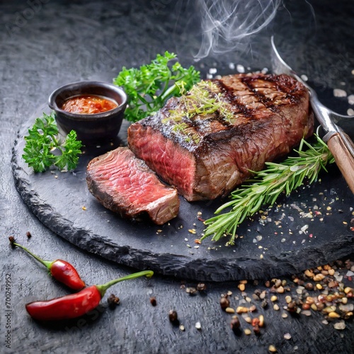 Aromatic Temptation: The Irresistible Scent of a Perfectly Grilled Rare Steak