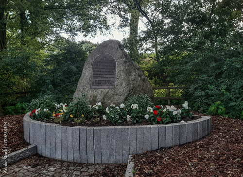 Memorial of the Wittmoor Concentration camp near Hamburg photo