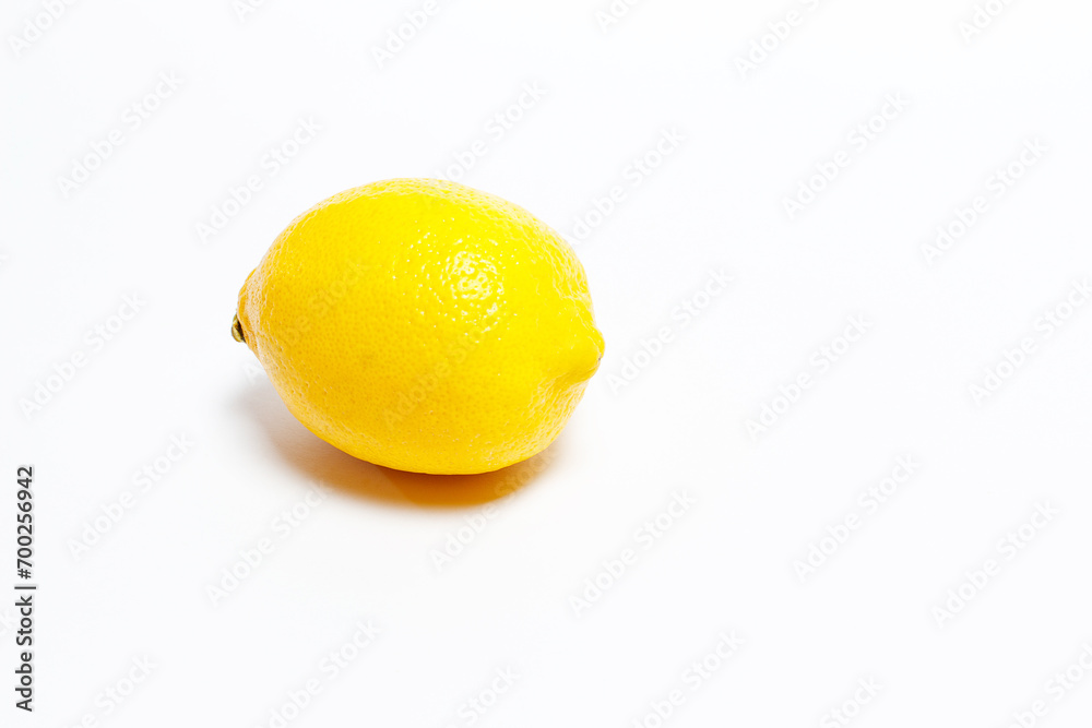 Lemon on a white background, citrus Lemon on a white background, citrus
