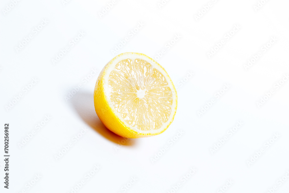 Lemon on a white background, citrus Lemon on a white background, citrus