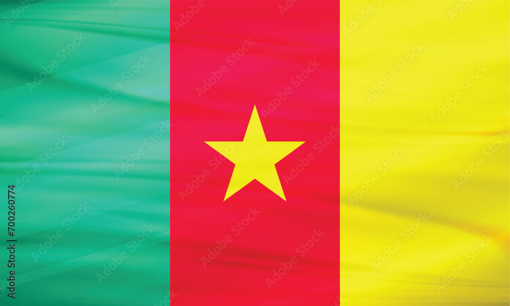 Illustration of Cameroon Flag and Editable vector Cameroon Country Flag Illustration of Cameroon Flag and Editable vector Cameroon Country Flag