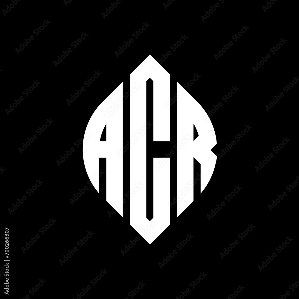 ACR circle letter logo design with circle and ellipse shape. ACR ellipse letters with typographic style. The three initials form a circle logo. ACR Circle Emblem Abstract Monogram Letter Mark Vector. ACR circle letter logo design with circle and ellipse shape. ACR ellipse letters with typographic style. The three initials form a circle logo. ACR Circle Emblem Abstract Monogram Letter Mark Vector.
