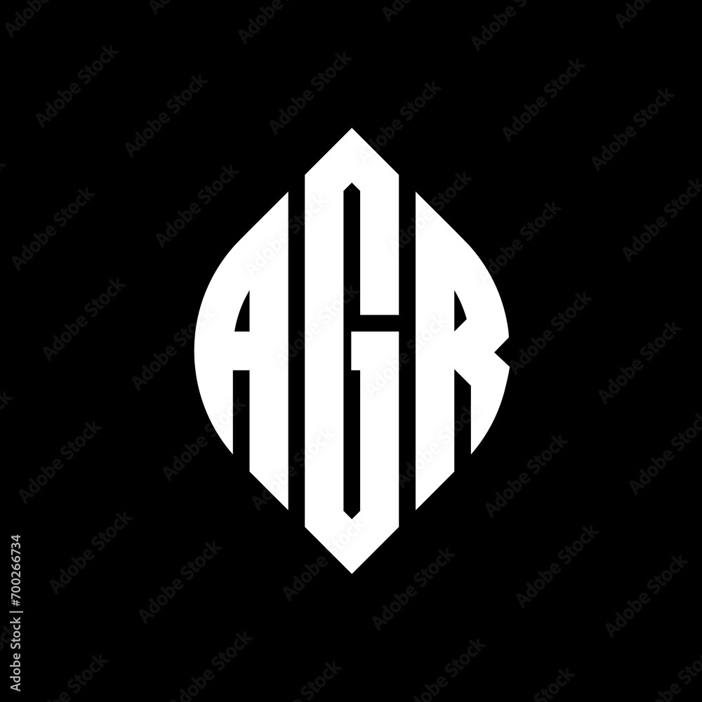 AGR circle letter logo design with circle and ellipse shape. AGR ellipse letters with typographic style. The three initials form a circle logo. AGR Circle Emblem Abstract Monogram Letter Mark Vector. AGR circle letter logo design with circle and ellipse shape. AGR ellipse letters with typographic style. The three initials form a circle logo. AGR Circle Emblem Abstract Monogram Letter Mark Vector.