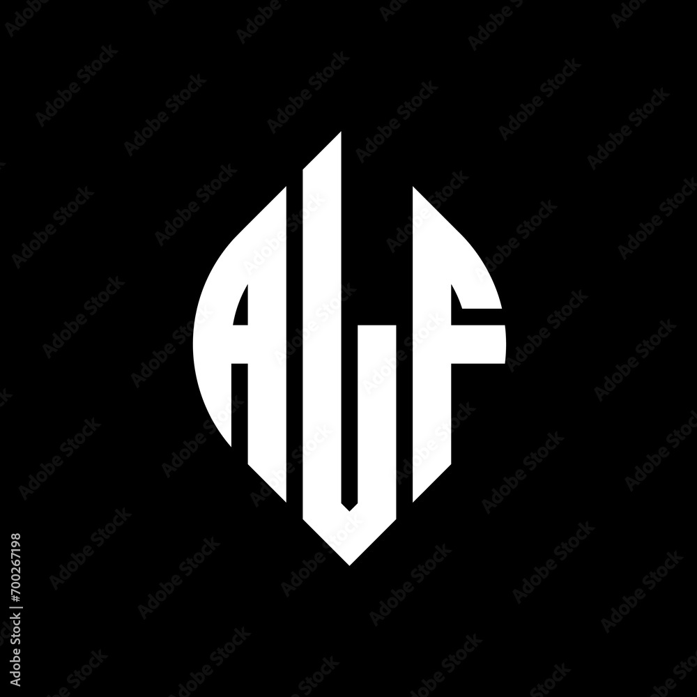 ALF circle letter logo design with circle and ellipse shape. ALF ellipse letters with typographic style. The three initials form a circle logo. ALF Circle Emblem Abstract Monogram Letter Mark Vector. ALF circle letter logo design with circle and ellipse shape. ALF ellipse letters with typographic style. The three initials form a circle logo. ALF Circle Emblem Abstract Monogram Letter Mark Vector.