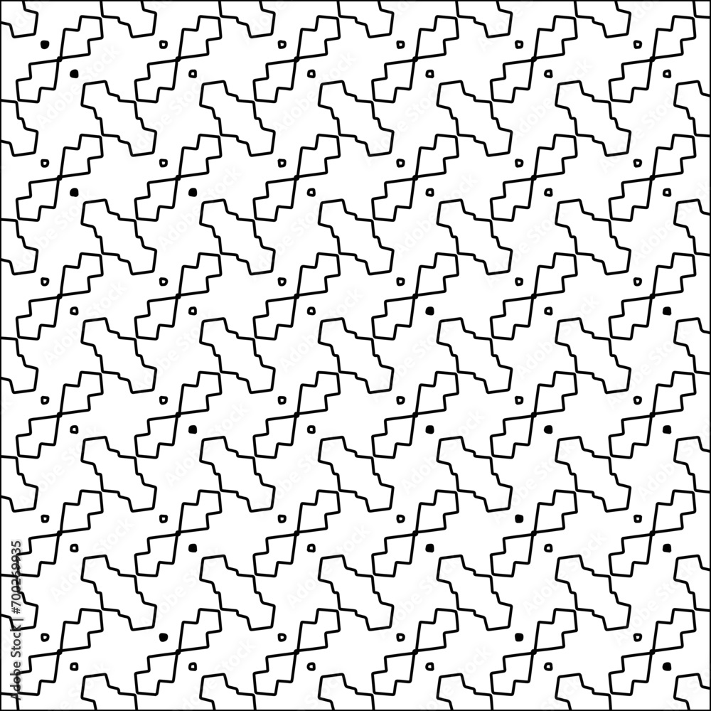 Fototapeta premium Abstract shapes.Abstract patterns from lines.White wallpaper. Vector graphics for design, textile, decoration, cover, wallpaper, web background, wrapping paper, fabric, packaging.Repeating pattern.