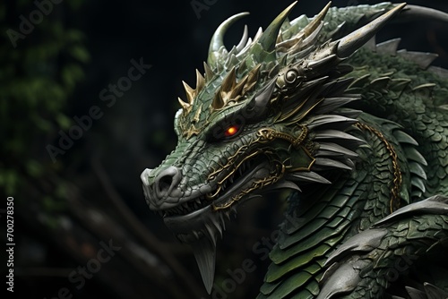 Enchanting Dragons: A Mythical Menagerie in the Animal Realm © luckynicky25