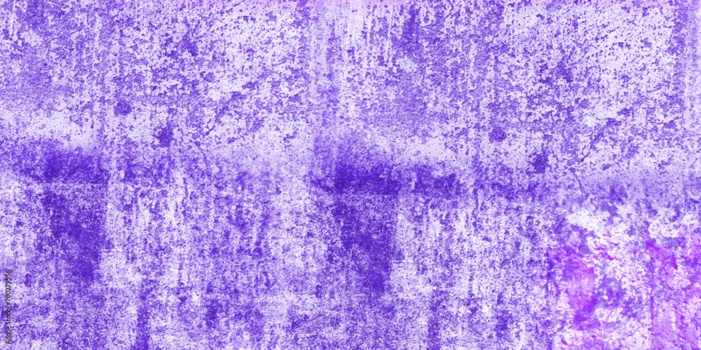 Obraz premium Abstract purple old concrete wall background .purple vintage seamless grunge background texture .concrete overlay aquarelle painted paper texture design .