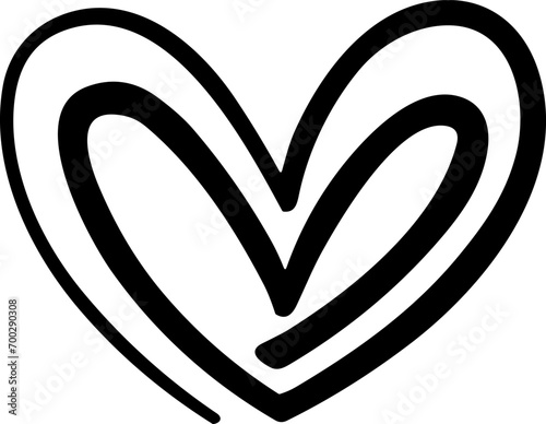 Heart Icon, Hand Drawn Heart, Valentine Days, Cupid, Heart Clipart, Open heart