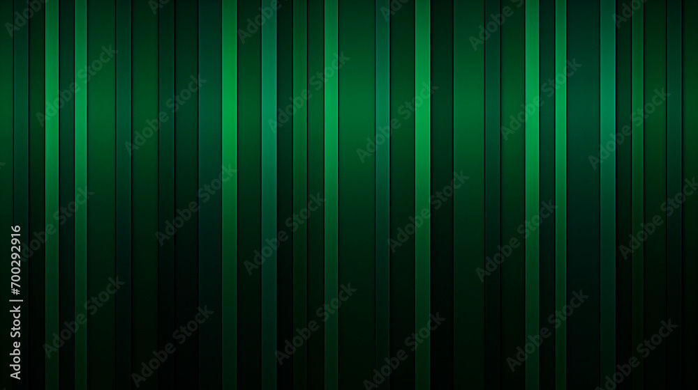 Green vertical striped background suitable for fashion textiles, graphics and backgrounds