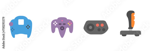 Joystick icon. Games and sports items. vector illustration. 