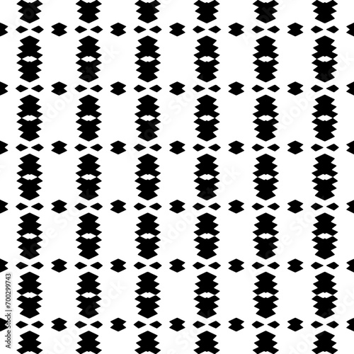 Abstract Shapes.Vector Seamless Black and White Pattern.Design element for prints, decoration, cover, textile, digital wallpaper, web background, wrapping paper, clothing, fabric, packaging, cards.