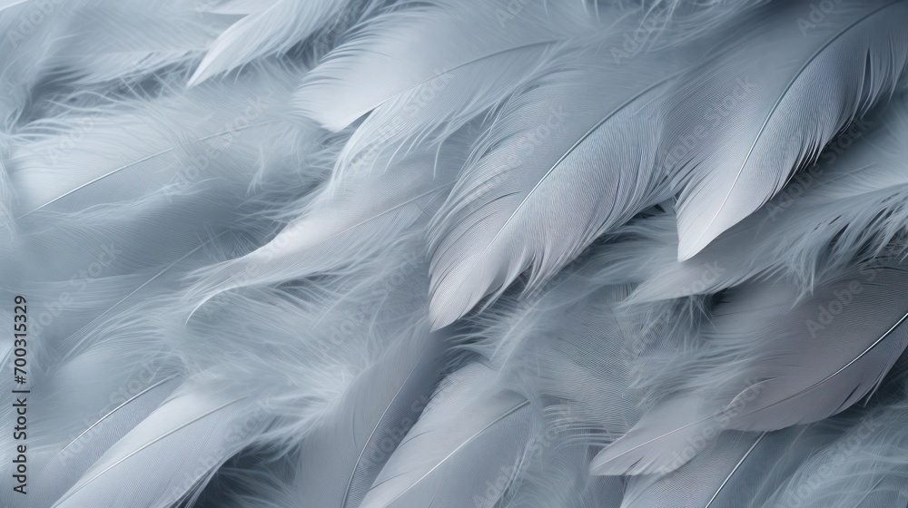 Fototapeta premium a bunch of white feathers that are all over the surface of a surface of white feathers that are all over the surface of the surface of the surface of the surface of the surface of the surface of the.