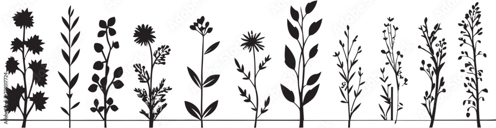 Monochrome Floral Frame Floral Border Vector Logo Ink Dipped Botanical Boundary Black Floral Emblem Monochrome Floral Frame Floral Border Vector Logo Ink Dipped Botanical Boundary Black Floral Emblem