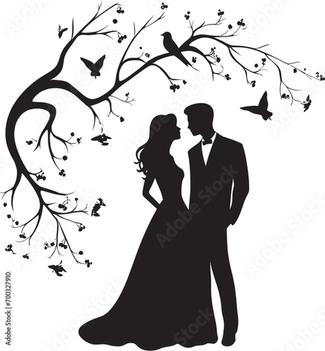 Wallpaper Mural Wedding Roses Stylish Black Icon Chic Floral Romance Iconic Emblem Detail Torontodigital.ca