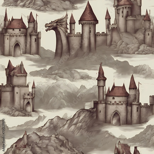 Castelos dragão photo