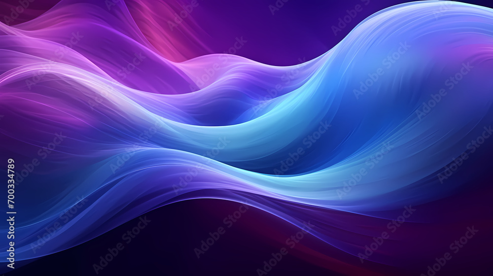 Digital technology blue rhythm wavy line abstract graphic poster web page PPT background with generative Digital technology blue rhythm wavy line abstract graphic poster web page PPT background with generative