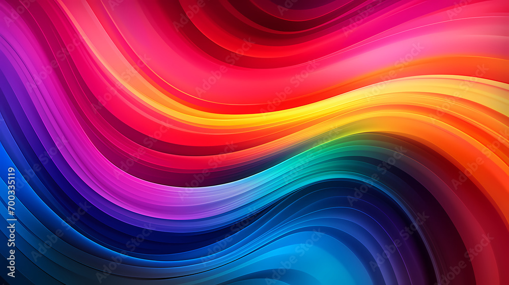 Digital technology blue rhythm wavy line abstract graphic poster web page PPT background with generative Digital technology blue rhythm wavy line abstract graphic poster web page PPT background with generative