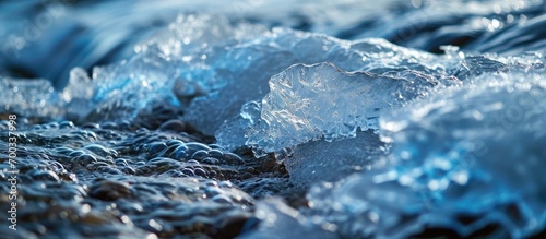 frozen water