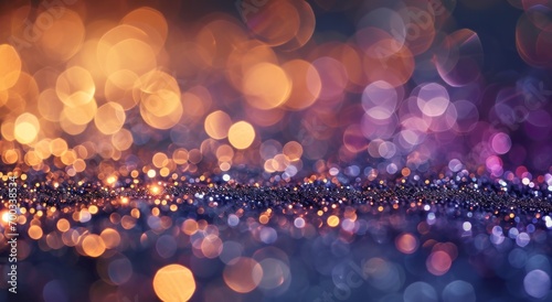 an abstract background of light bokeh and sparkles