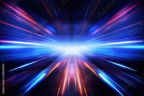 abstract speed motion on the road, digital fractal art design