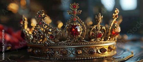 Royal headpiece or symbol of power photo