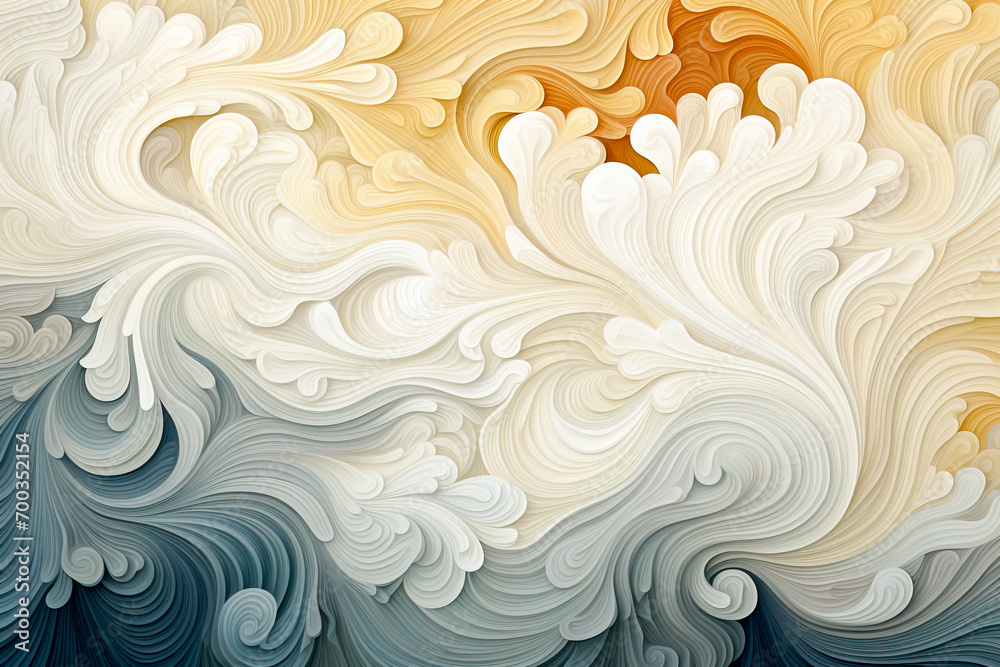 Monochrome Swirls Abstract created with Generative AI technology Monochrome Swirls Abstract created with Generative AI technology