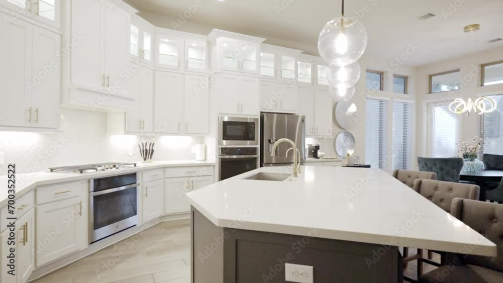 a home kitchen