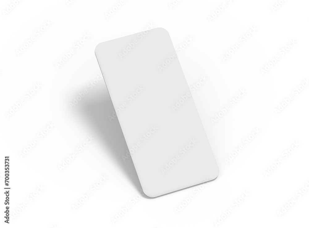 Blank separated mobile phone screens for ui ux app presentation on transparent background. Blank separated mobile phone screens for ui ux app presentation on transparent background.