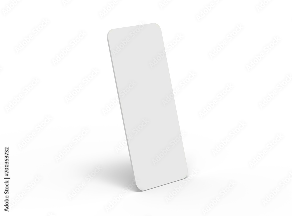 Blank separated mobile phone screens for ui ux app presentation on transparent background. Blank separated mobile phone screens for ui ux app presentation on transparent background.