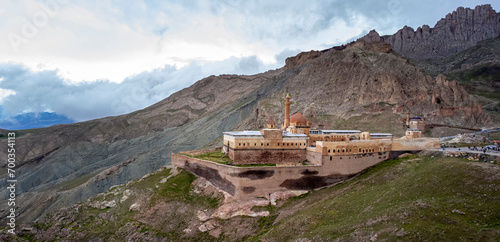 Ishak Pasha Palace (ishakpasa sarayi) near Dogubayazit in Eastern Turkey photo